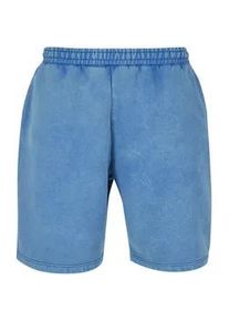 Sweatshorts Urban Classics "Urban Classics Herren Heavy Stone Washed Sweat Shorts", Herren, Gr. XL, US-Gr&ouml;&szlig;en, royal, 70% Baumwolle, 30% Polyester, unifarben, relaxed fit, Hosen Sweatshorts