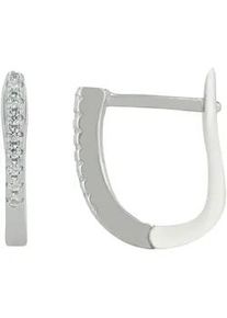 Adelia&acute;s Klappcreolen ADELIA ́S "Damen Ohrringe &ndash; Klappcreole aus 925 Silber", Damen, Gr. Damen, Silber 925 (Sterlingsilber), silber, Ohrringe Klappcreolen, Zum Verschenken &ndash; passend f&uuml;r viele Anl&auml;sse