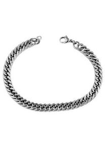 Adelia&acute;s Armband ADELIA ́S "Unisex Armband &ndash; Panzerarmband aus Edelstahl 21 cm", silber, Armb&auml;nder, Damen, 21cm, Edelstahl, Armband, Perfekt als Geschenk f&uuml;r besondere Menschen