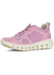 Sneaker Gabor "Sneaker low", Damen, Gr. 40,5, rosa, Schuhe Sneaker