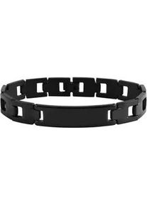 Adelia&acute;s Gliederarmband ADELIA ́S "Unisex Armband &ndash; Gliederarmband aus Edelstahl 21 cm", schwarz, Armb&auml;nder, Damen, 21cm, Edelstahl, Gliederarmband, Perfekt zum Verschenken an besondere Menschen