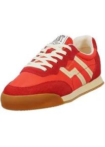 Sneaker Gant "Beylana", Damen, Gr. 41, vintage rot, Nylon, Veloursleder, kontrastfarbene Details, Schuhe Sneaker, Retro Sneaker, Schn&uuml;rschuh mit Lederinnensohle