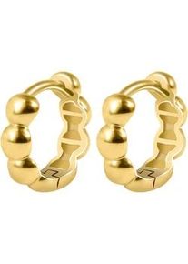 Adelia&acute;s Klappcreolen ADELIA ́S "Damen Ohrringe &ndash; Klappcreole aus 333 Gold", Damen, Gr. Damen, gold, Ohrringe Klappcreolen, Sch&ouml;ne Geschenkidee zum Geburtstag