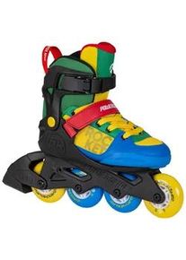 Inlineskates Powerslide "Rocket Motley adj." Gr. 33, bunt, Inlineskates_Rollschuhe, Kinder, 33/36 (bis 80 kg), Kunststoff