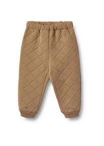 Stoffhose Wheat "Wheat Thermo Pants Alex", Kinder, Gr. 92, hazel, 100% Polyester (Recycelt), unifarben, normal, Hosen Stoffhose