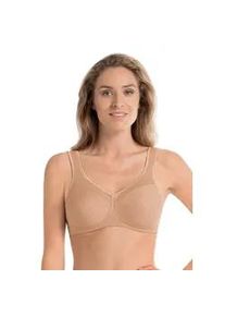 Entlastungs-BH Anita SINCE 1886 "Jana", Damen, Gr. 100, Cup F, deep sand, Piqu&eacute;, Obermaterial: 80% Baumwolle, 15% Polyamid, 5% Elasthan, BHs Entlastungs-BH, Baumwollmix, schlicht, elastisch, funktionell, Entlastungstr&auml;ger