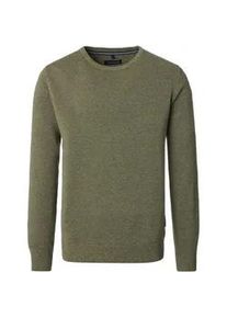 Strickpullover Casamoda "Casamoda Pullover uni", Herren, Gr. XL, gr&uuml;n, 100% Baumwolle, Pullover Strickpullover