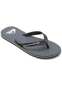 Sandale Quiksilver "Molokai Core", Herren, Gr. 8(41), grau (grau 1), Obermaterial:Obermaterial: Synthetikmaterial / Au&szlig;ensohle: Moosgummi;, Schuhe Sandale