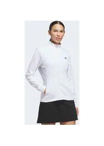 Trainingsjacke Adidas PERFORMANCE "W TXTR JKT", Damen, Gr. XXL, wei&szlig;, Obermaterial: 91% Polyester, 9% Elasthan, Jacken Trainingsjacke