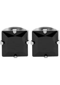 Adelia&acute;s Paar Ohrh&auml;nger ADELIA ́S "Damen Ohrringe &ndash; Ohrstecker aus Edelstahl mit Zirkonia", Damen, Gr. Damen, Edelstahl, silber, Ohrringe, Sch&ouml;ne Geschenkidee zum Weihnachten