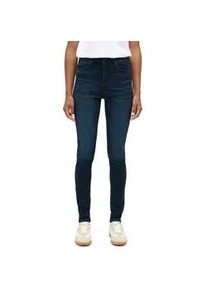 Skinny-fit-Jeans Mustang "Damen Style Georgia Super Skinny", Damen, Gr. 30, L&auml;nge 34, blau (882 dunkelblau), Denim/Jeans, 93% Baumwolle, 5% Elastomultiester, 2% Elasthan, unifarben, skinny fit, Jeans
