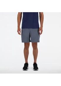 Laufshorts New Balance "SPORT ESSENTIAL SHORT 7", Herren, Gr. S, N-Gr, graphite gt, Stoff, Obermaterial: 100% Polyester, Hosen, mit feuchtigkeitsabweisender Technologie, atmungsaktiver Innenslip