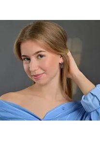 Adelia&acute;s Paar Ohrh&auml;nger ADELIA ́S "Damen Ohrringe &ndash; Ohrstecker aus Edelstahl", Damen, Gr. Damen, Edelstahl, silber, Ohrringe, Ein Geschenk, das Freude macht