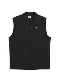 Sweatshirt Puma "PumaTECH Gewebte Weste Herren", Herren, Gr. S, schwarz, Obermaterial: 100% Polyester; Taschenfutter: 100% Polyester, normal, Sweatshirts Sweatshirt