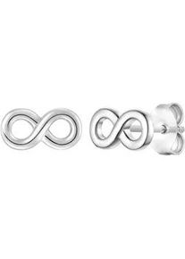 Paar Ohrstecker Rafaela Donata "RD5050", silber, Ohrringe, Damen, 8,3, Silber 925 (Sterlingsilber), Infinity