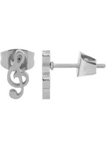 Adelia&acute;s Paar Ohrh&auml;nger ADELIA ́S "Damen Ohrringe &ndash; Ohrstecker aus Edelstahl", Damen, Gr. Damen, Edelstahl, silber, Ohrringe, Ideal als Geschenk zum Muttertag