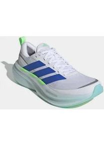 Laufschuh Adidas PERFORMANCE "SUPERNOVA GLIDE", Herren, Gr. 44, cloud wei&szlig;, blau, lime burst, Textil, Schuhe Laufschuh, f&uuml;r mehr Komfort