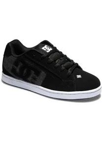 Sneaker DC Shoes "Net", Herren, Gr. 8,5(41), schwarz, armor, schwarz, Obermaterial: Leder (Kuh) / Futter: Textil / Au&szlig;ensohle: Gummi, Schuhe Sneaker