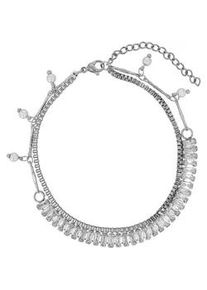 Adelia&acute;s Fu&szlig;kette ADELIA ́S "Damen Fu&szlig;kettchen &ndash; aus Edelstahl", silber, Fu&szlig;ketten, Damen, Edelstahl, Sch&ouml;ne Geschenkidee zum einen besonderen Tag