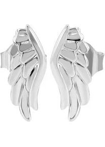 Adelia&acute;s Paar Ohrh&auml;nger ADELIA ́S "Damen Ohrringe &ndash; Ohrstecker Fl&uuml;gel aus 925 Silber", Damen, Gr. Damen, Silber 925 (Sterlingsilber), silber, Ohrringe, Perfekt zum Verschenken an besondere Menschen