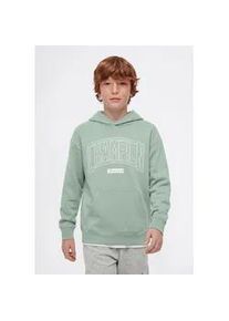 Kapuzensweatshirt Champion "COLLEGE Terry Hoodie Large Logo", Jungen, Gr. XXL (176), ige, Obermaterial: 82% Baumwolle, 18% Polyester, Sweatshirts, f&uuml;r Kinder, mit Kapuze, f&uuml;r sportliche Aktivit&auml;ten
