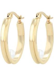 Adelia&acute;s Paar Ohrh&auml;nger ADELIA ́S "Damen Ohrringe aus Edelstahl mit Perle", Damen, Gr. Damen, Edelstahl, gold, Ohrringe, Geschenkidee: zeitlos und vielseitig