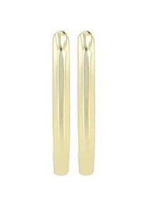 Adelia&acute;s Paar Creolen ADELIA ́S "Damen Ohrringe &ndash; Creole aus 925 Silber", Damen, Gr. Damen, Silber 925 (Sterlingsilber), gold, Ohrringe, Ideal als Geschenk zum Geburtstag