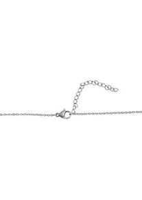 Adelia&acute;s Kette ohne Anh&auml;nger ADELIA ́S "Damen Halskette &ndash; Ankerkette Kreuz aus Edelstahl 43 cm", silber, Halsketten, Damen, 43cm, Edelstahl, Perfekt als Geschenk zum Valentinstag