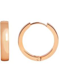 Adelia&acute;s Klappcreolen ADELIA ́S "Damen Ohrringe &ndash; Klappcreole aus Edelstahl", Damen, Gr. Damen, Edelstahl, gold, Ohrringe Klappcreolen, Ideal als Geschenk zum Weihnachten