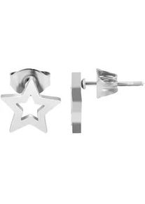 Adelia&acute;s Paar Ohrh&auml;nger ADELIA ́S "Damen Ohrringe &ndash; Ohrstecker aus Edelstahl", Damen, Gr. Damen, Edelstahl, silber, Ohrringe, Ideal als Geschenk f&uuml;r besondere Anl&auml;sse