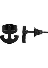 Adelia&acute;s Paar Ohrh&auml;nger ADELIA ́S "Unisex Ohrringe &ndash; Ohrstecker aus Edelstahl", Damen, Gr. Unisex, Edelstahl, schwarz, Ohrringe, Eine sch&ouml;ne Geschenkidee f&uuml;r jeden Anlass