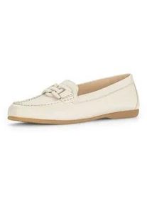 Slipper Gabor "Slipper", Damen, Gr. 42, creme, Schuhe Slipper