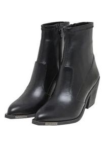 Stiefel Buffalo "Buffalo west boot lo", Damen, Gr. 39, schwarz, Kunstfaser, unifarben, Schuhe Stiefel