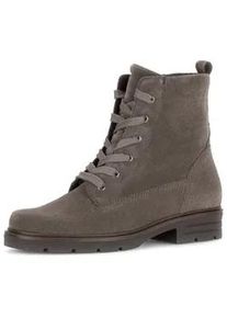 Schn&uuml;rstiefelette Gabor "Schn&uuml;rstiefelette", Damen, Gr. 35,5, braun, Schuhe Schn&uuml;rstiefelette