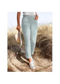 Schlupfjeans Casual Looks, Damen, Gr. 36, Normalgr&ouml;&szlig;en, kalkmint, 97% Baumwolle, 3% Elasthan, unifarben, lang, Jeans Schlupfjeans