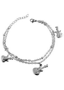 Adelia&acute;s Armband ADELIA ́S "Damen Armband aus Edelstahl 17 cm", silber, Armb&auml;nder, Damen, 17cm, Edelstahl, Armband, Ein Geschenk, das Freude macht