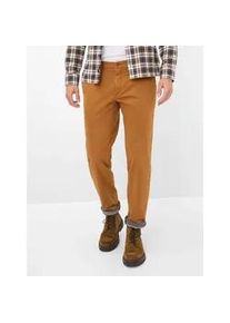 Chinohose Brax "Style FABIO TT", Herren, Gr. 35, L&auml;nge 34, curry, Web, 97% Baumwolle, 3% Elasthan, Hosen Chinohose