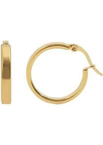 Adelia&acute;s Paar Creolen ADELIA ́S "Damen Ohrringe &ndash; Creole aus Edelstahl", Damen, Gr. Damen, Edelstahl, gold, Ohrringe, Ein kleines Geschenk mit gro&szlig;er Wirkung