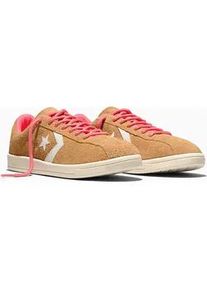 Sneaker Converse "ALL STAR CLASSIC TRAINER SUEDE", Damen, Gr. 37,5, honey stick, cherry balm, egret, Leder, Schuhe Sneaker