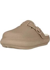 Slipper Endurance "Alenta", Damen, Gr. 40, taupe, grau, Synthetik, Schuhe Slipper, mit kuscheligem Fleece-Innenfutter