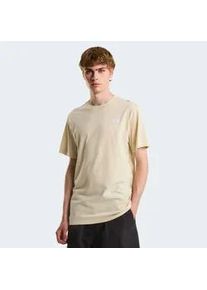 T-Shirt The North Face "M EVOLUTION SIMPLE DOME REGULAR SHORT SL", Herren, Gr. XXL, desert stone, Obermaterial: 100% Baumwolle, Shirts T-Shirt, normale Passform, Kurzarm, f&uuml;r den Alltag, aus Poly-Baumwolle