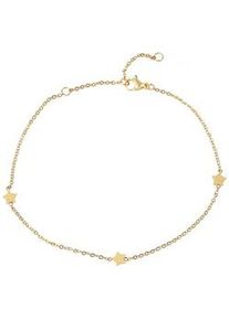 Adelia&acute;s Armband ADELIA ́S "Damen Armband &ndash; Stern aus Edelstahl 22 cm", gold, Armb&auml;nder, Damen, 22cm, Edelstahl, Armband, Ideal als Geschenk &ndash; dezent und elegant