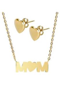 Adelia&acute;s Kette ohne Anh&auml;nger ADELIA ́S "Damen Halskette aus Edelstahl 45 cm", gold, Halsketten, Damen, 45cm, Edelstahl, Ideal zum Verschenken &ndash; schlicht und stilvoll