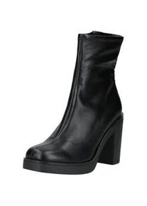 High-Heel-Stiefelette Steve Madden "Steve Madden Stiefelette Lederimitat", Damen, Gr. 40, schwarz, Lederimitat, Schuhe