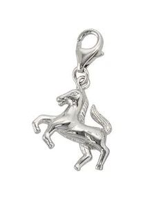 Charm-Einh&auml;nger Jobo "Charm Anh&auml;nger Pferd", silber 925, Charms, Damen, Silber 925 (Sterlingsilber), 925 Silber rhodiniert