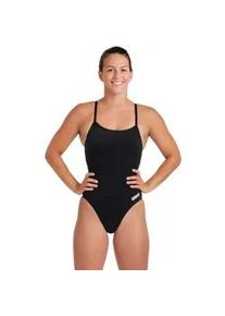 Badeanzug arena "WOMEN'S TEAM SWIMSUIT CHALLENGE SOLID", Damen, Gr. 38, N-Gr, schwarz, wei&szlig;, Obermaterial: 100% Polyester, Badeanz&uuml;ge Badeanzug, arena Performance, Bademode, chlorbest&auml;ndig, langlebig