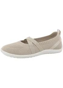 Sneaker Ballerinas Kappa "LINN", Damen, Gr. 38, beige, Synthetik, Schuhe, Sommerschuhe, Freizeitschuh, Halbschuh, Slipper