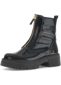 Stiefelette Gabor "Sportliche Stiefelette", Damen, Gr. 40, schwarz, Schuhe Stiefelette