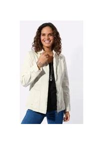 Jeansblazer Casual Looks "Jeans-Jacke", Herren, Gr. 44, ecru, 98% Baumwolle, 2% Elasthan, Blazer