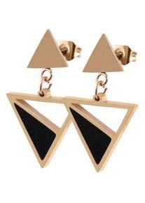 Adelia&acute;s Paar Ohrh&auml;nger ADELIA ́S "Damen Ohrringe &ndash; Ohrstecker aus Edelstahl", Damen, Gr. Damen, Edelstahl, gold, Ohrringe, Geschenkidee: zeitlos und vielseitig